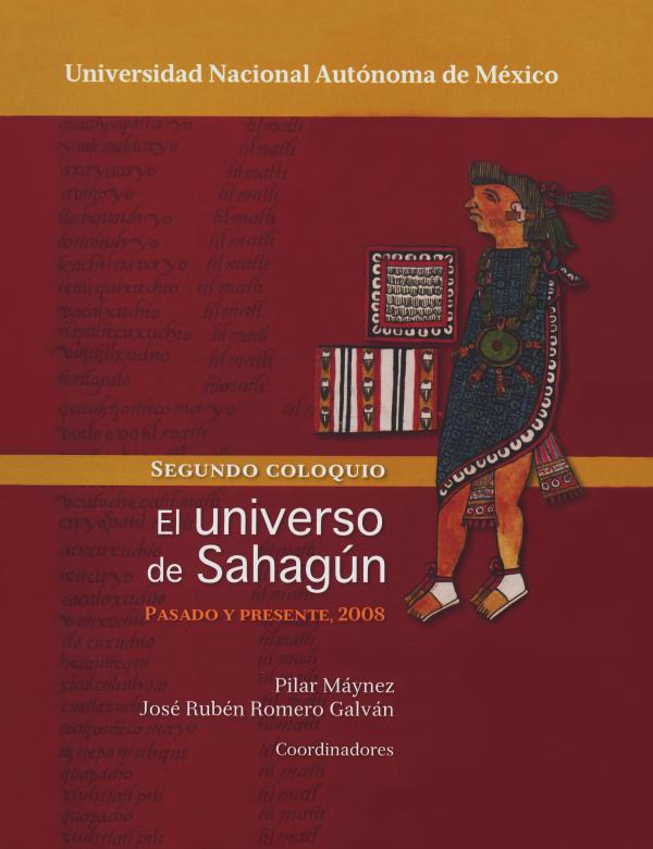 Portada Segundo coloquio. El universo de Sahagún