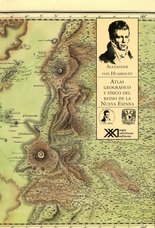 Portada Atlas geográfico y físico del Reino de la Nueva España