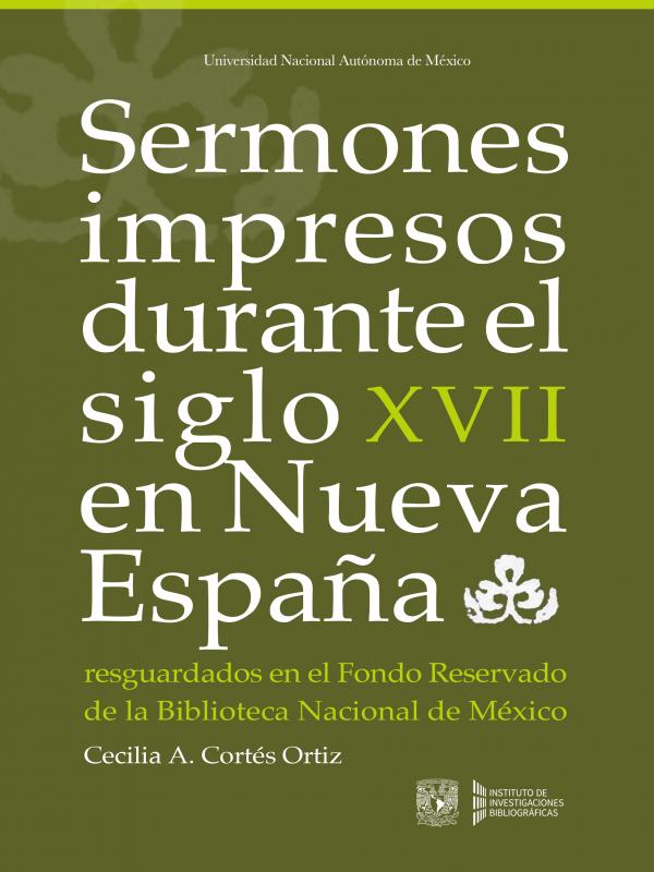 Portada de Sermones impresos durante el siglo XVII