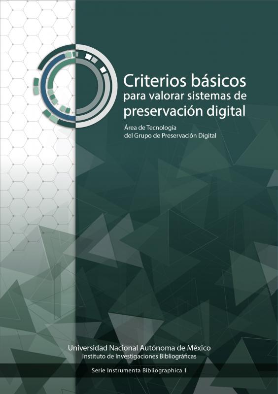 Portada Criterios básicos para valorar sistemas de preservación digital