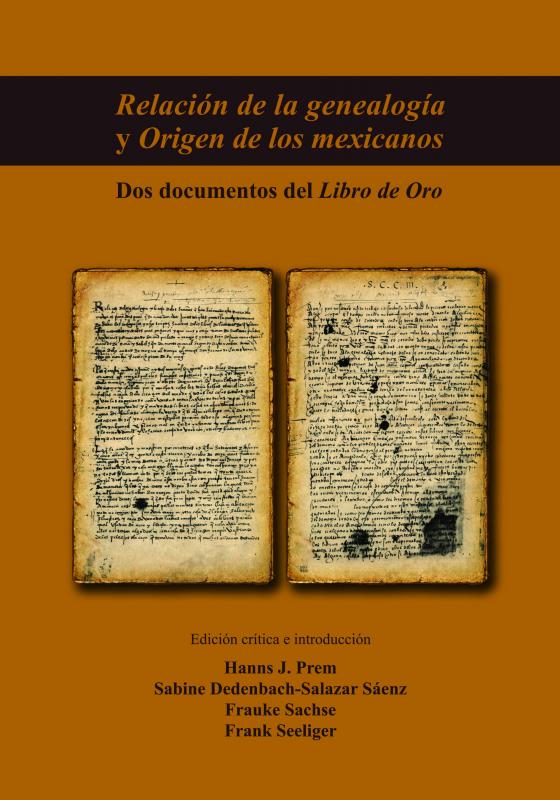 Portada Relación de la genealogía y origen de los mexicanos